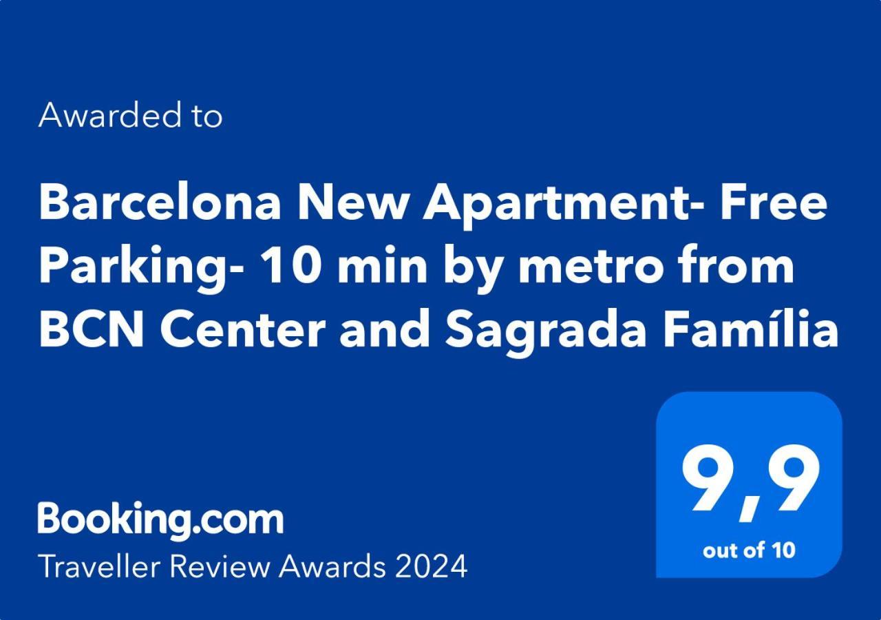 Barcelona Chic Apartments- Free Parking - 10 Min From Bcn City Centre By Metro Εξωτερικό φωτογραφία
